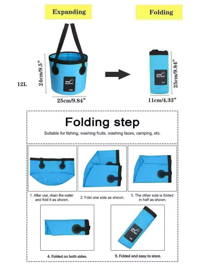 Collapsible Water Bucket