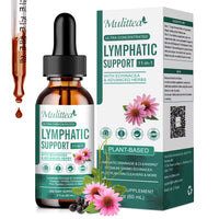 Mulittea lymph drops support the lymphatic system